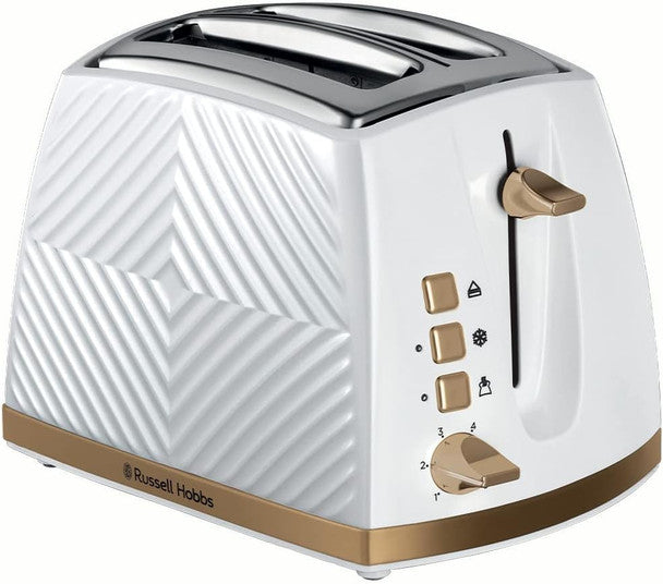 Russell Hobbs - Groove-  2 Slice Toaster -  White