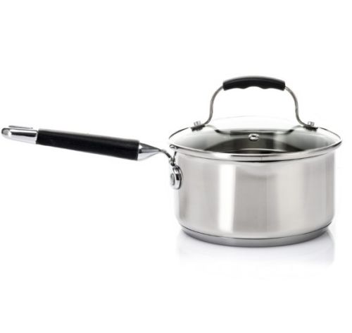 18CM  - STEELEX TOUCH SAUCEPAN WITH GLASS LID