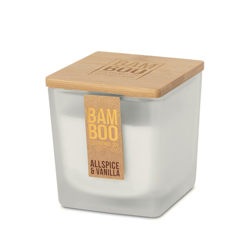 BAMBOO – Allspice & Vanilla - Large Candle 210g