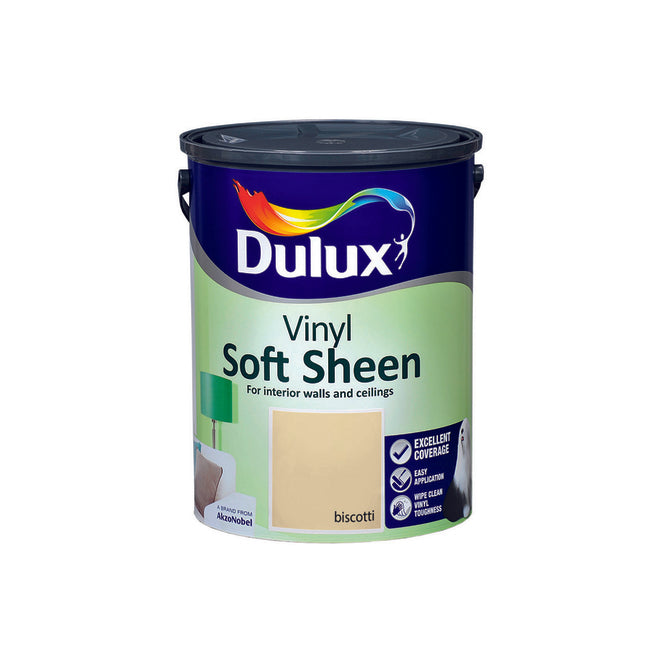 Dulux Vinyl Soft Sheen Biscotti  5L
