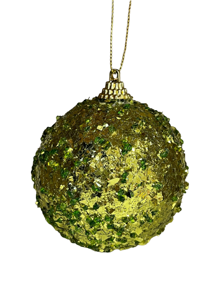Foam Bauble Olive Green