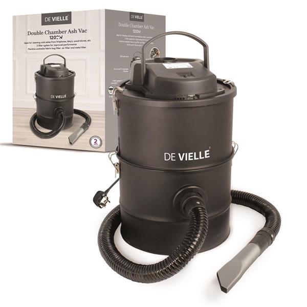 De Vielle Double Chamber Ash Vac 1200W