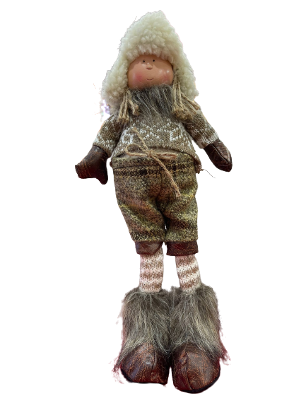 Boy Girl Brown Cream 2 ASSTD