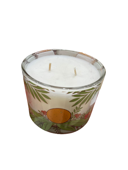 Christmas Wreath Candle