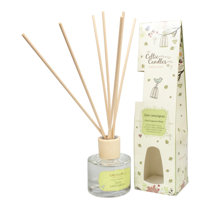 ZESTY LEMONGRASS FRAGRANCE DIFFUSER 100ML