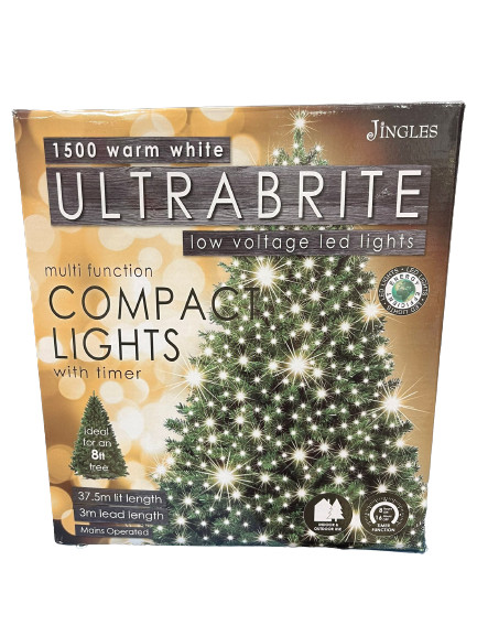 1500L Warm White Led Ultra Bright Compact
