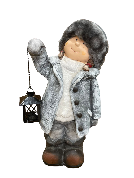 50 cm- Boy Girl Grey