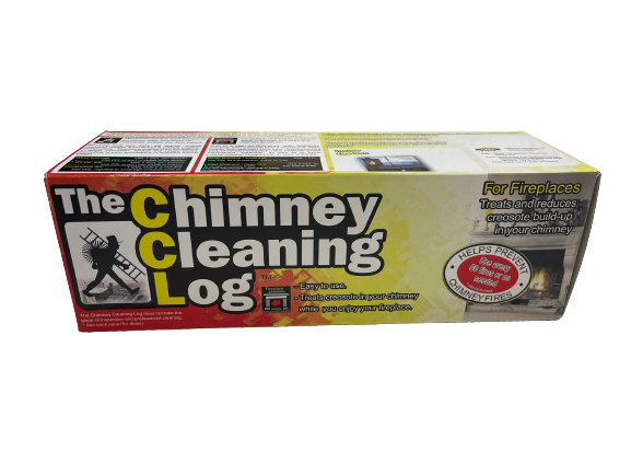 The Chimney Cleaning Log ( For Fireplaces)