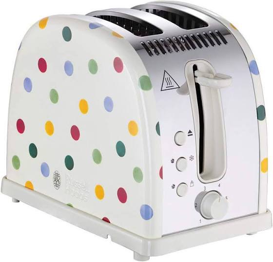 Emma Bridgewater Polka Dot 4-Slice Toaster
