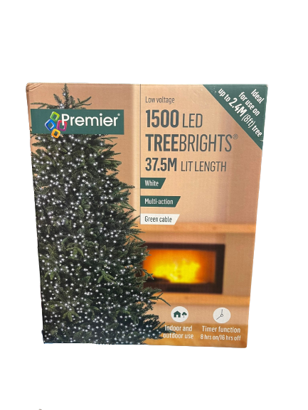 1500 LED Tree Brights 37.5M - White