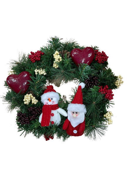 Festive Pals Small Wreath