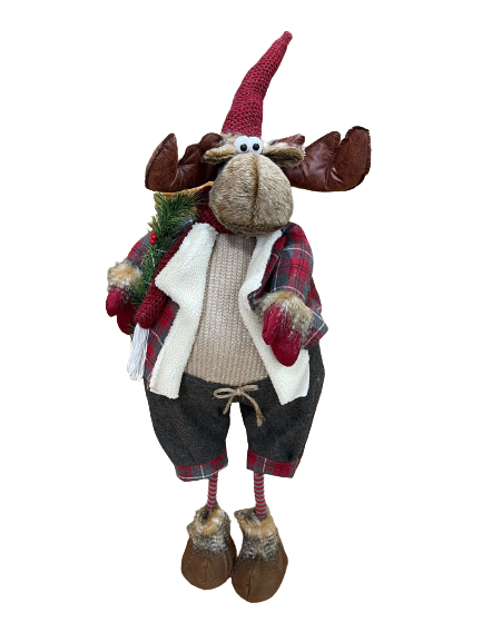 Moose In Grey Shorts