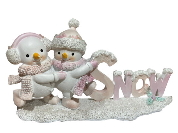 20cm - Snow Snowman Figure