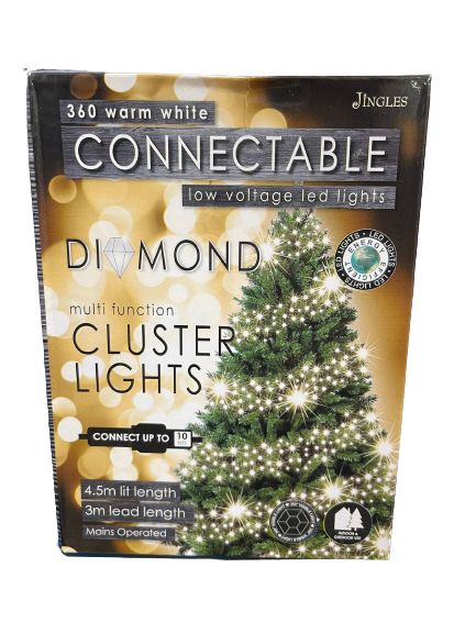 360 Warm White Diamond Connectable LED