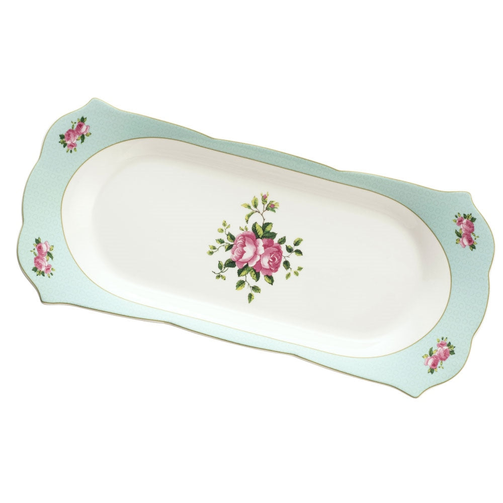Aynsley Archive Rose  Sandwich Tray