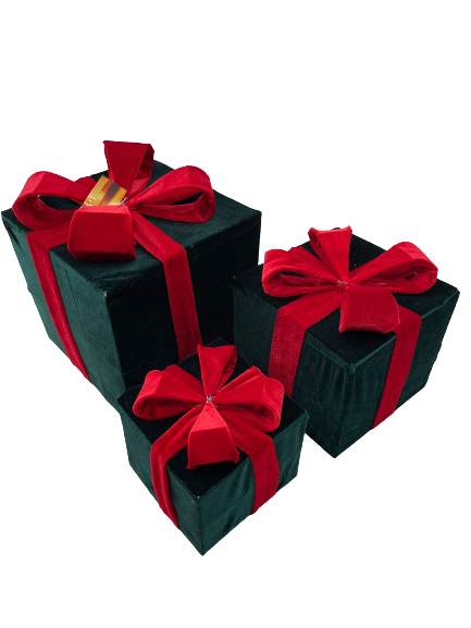 Green Velvet Presents - Set of 3