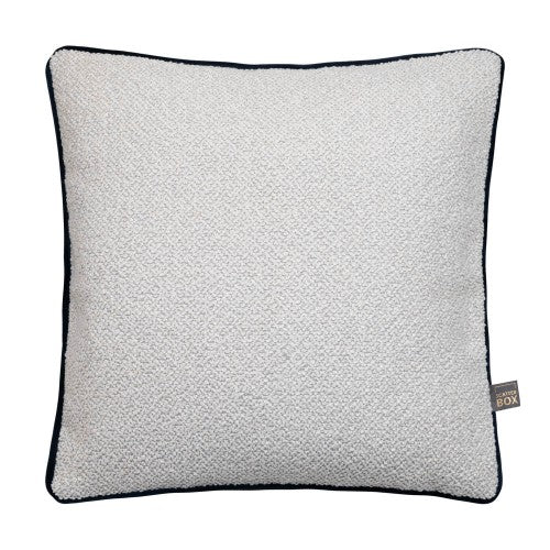 Scatter Box Leighton 43x43cm Cushion, Ecru/Navy