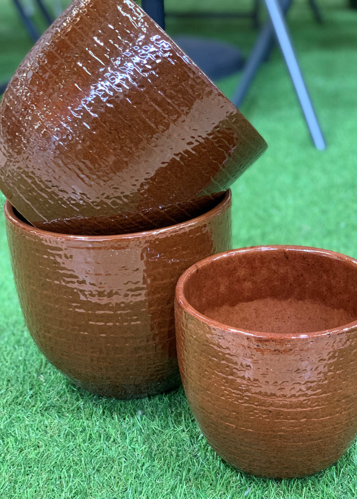 Carrie Pot Round 18cm
