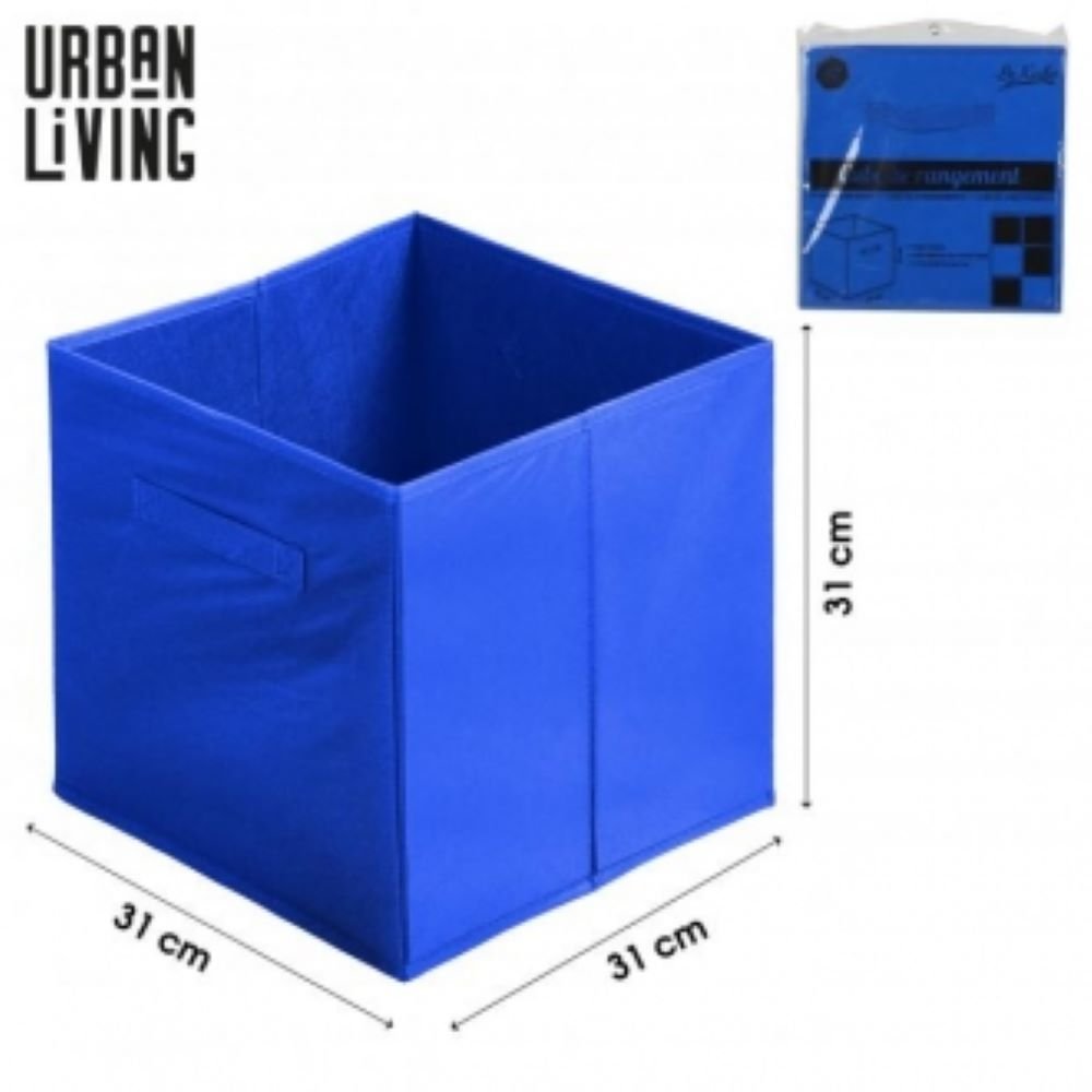 Foldable Storage Box Royal Blue (W)31x(L)31x(H)31cm