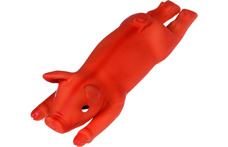 DOG TOY -  LATEX BBQ PIG