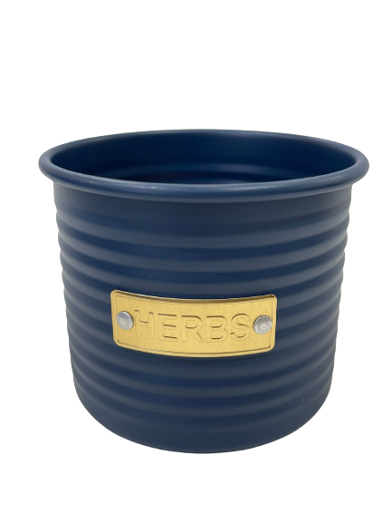 Otto Navy Herb Planter