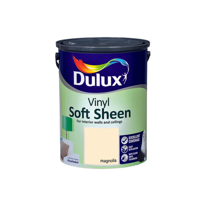Dulux Vinyl Soft Sheen Magnolia 5L