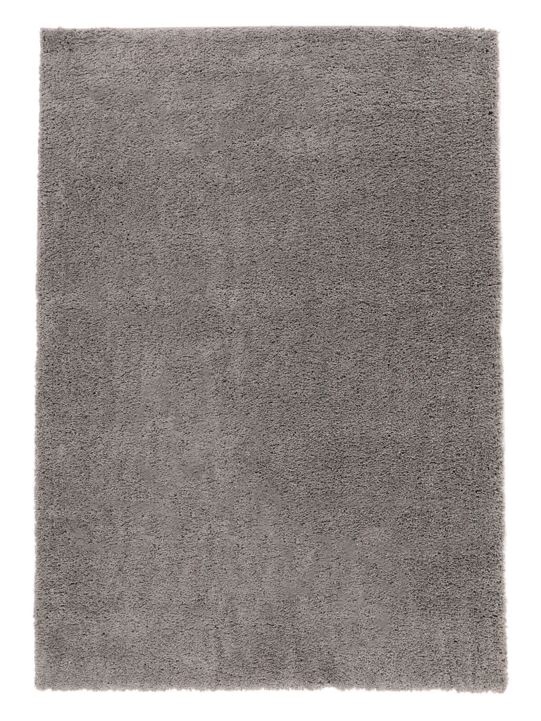 plush gray plain 120x170