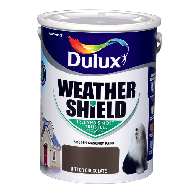 Dulux Weathershield Bitter Chocolate  5L