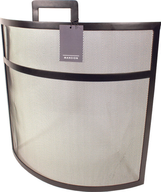 Curved Fire Screen (68x61x14cm)