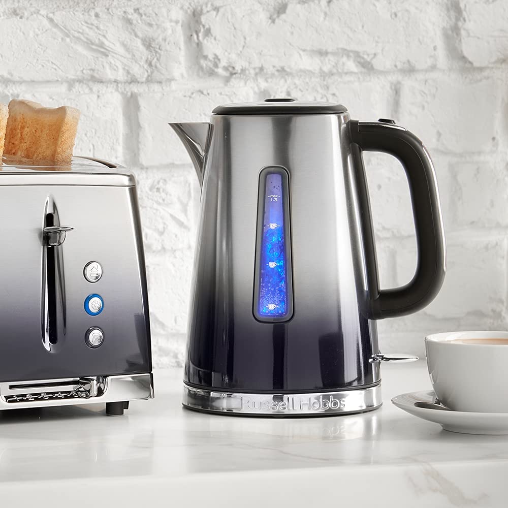 Russell Hobbs Eclipse 4 Slice Toaster Moonlight Blue Cumminshardware