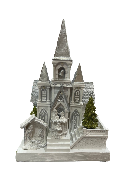 25 cm -LED Nativity Scene
