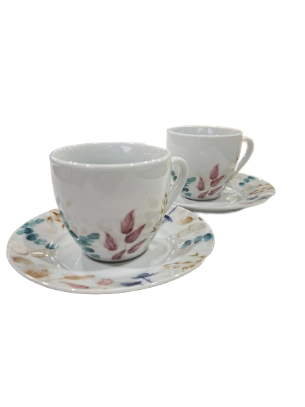 Meadow Set of 2 Cup & Saucer