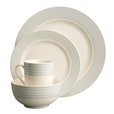 Aynsley Spots & Dots Reflect 16Pce Set Blue