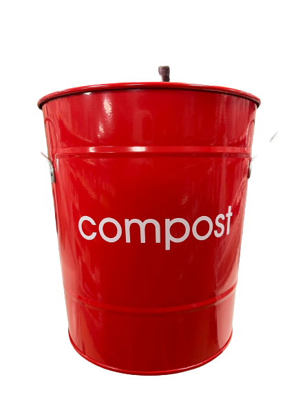 Compost Bin Red Plastic Inner Bucket
