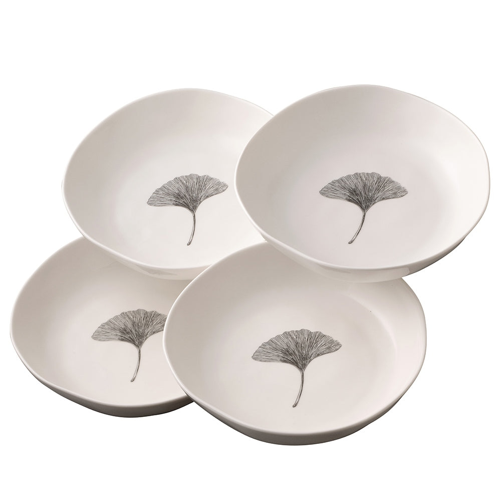 Belleek Living Ginkgo Pasta Bowls