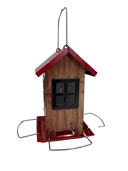 Seed House Red Feeder