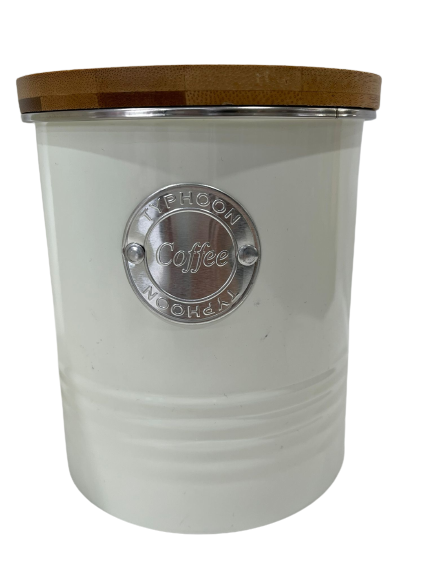 Living Coffee Canister Cream.