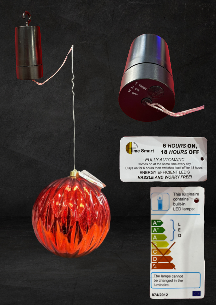 Large LED Christmas Bauble