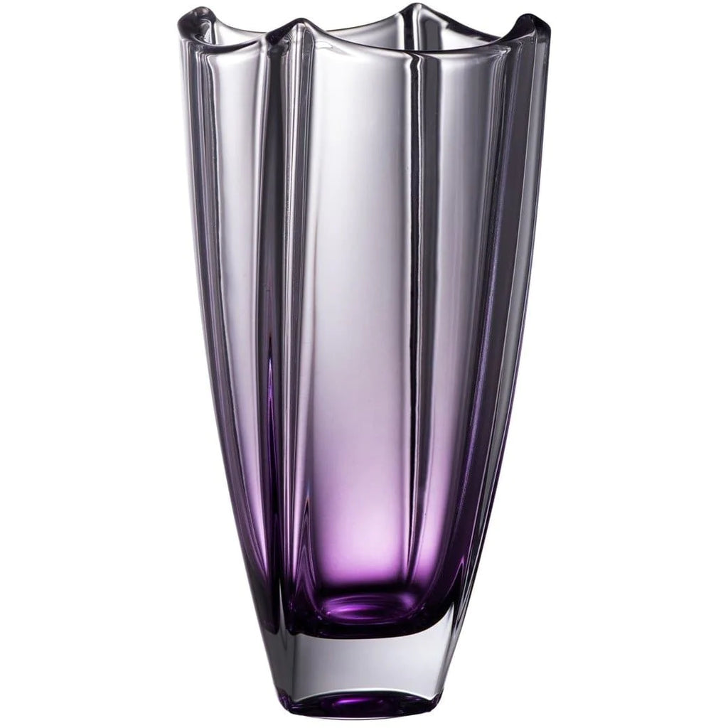 AMETHYST DUNE 12" SQUARE VASE