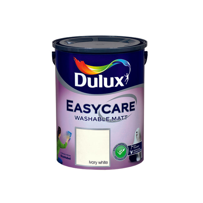 Dulux Easycare Ivory White 5L