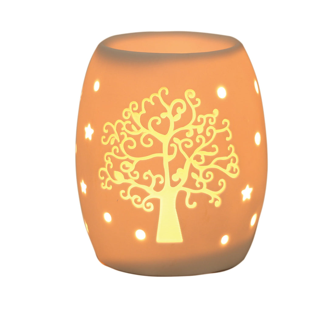 Electric Wax Burner – Ceramic Tree 12.5cm
