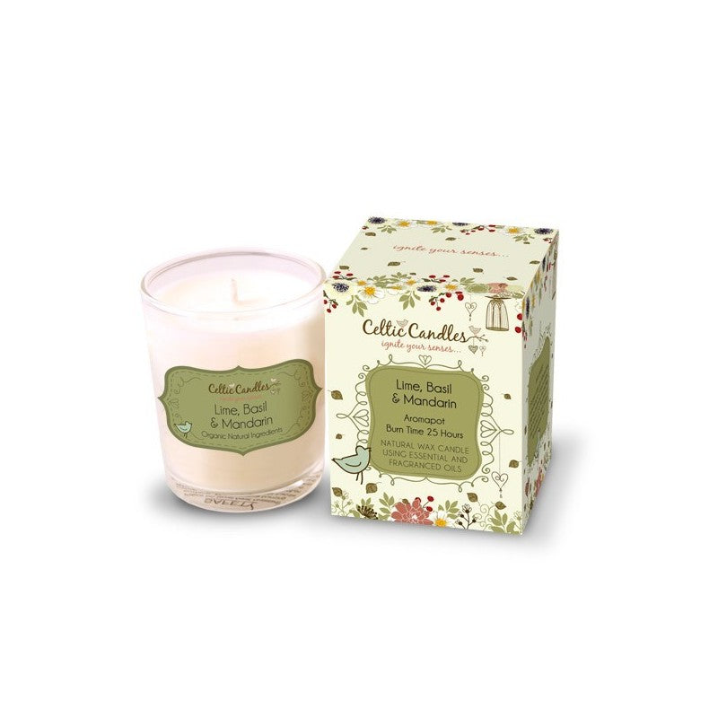 9CL VOTIVE - LIME, BASIL & MANDARIN