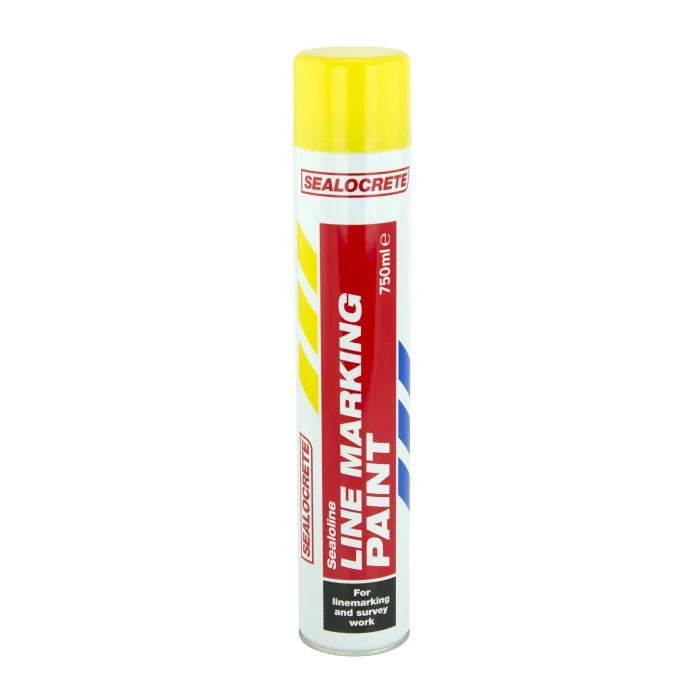 Bostik Sealocrete Line Marking Paint Yellow (750ml)