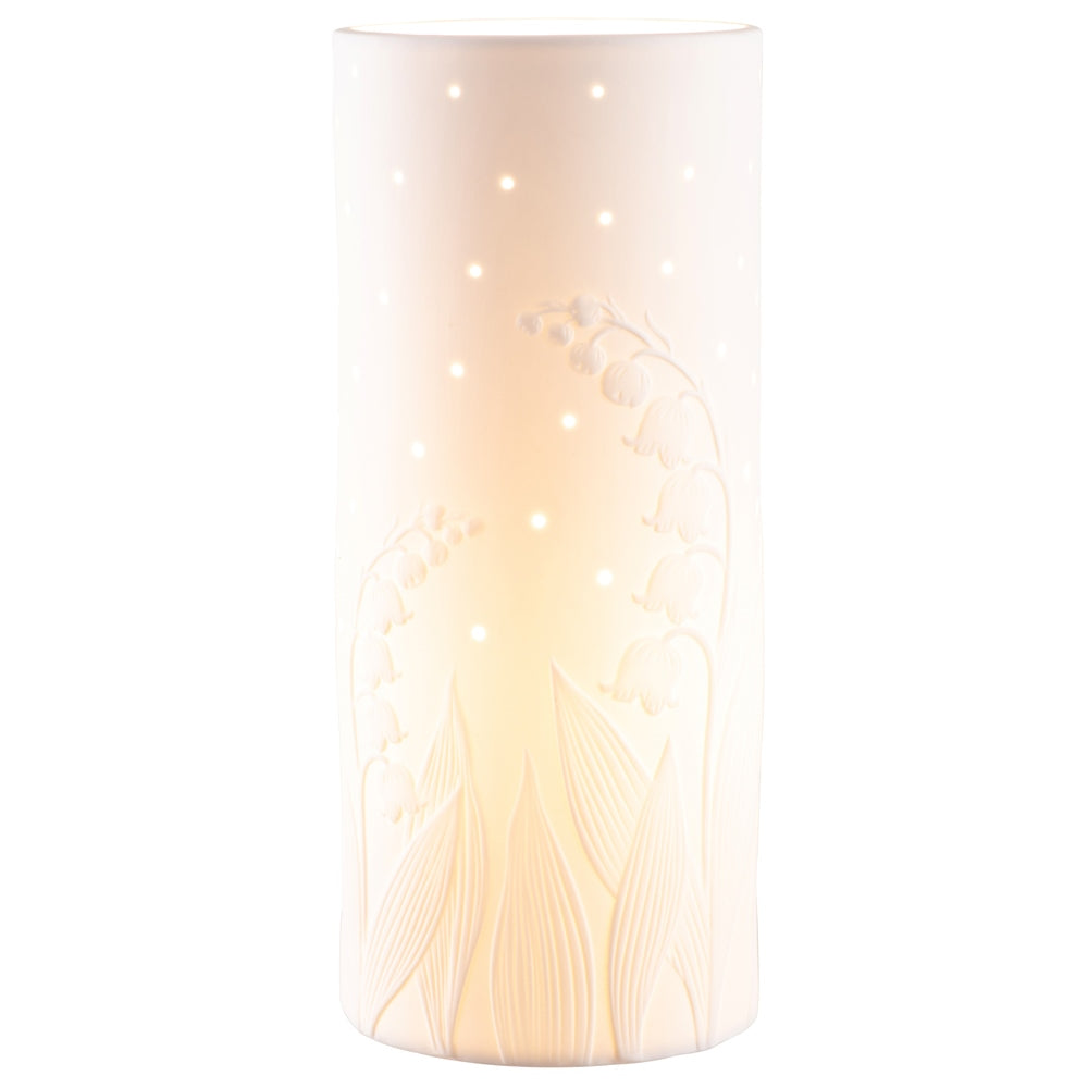 Belleek Living Lilly of the Valley  Luminaire