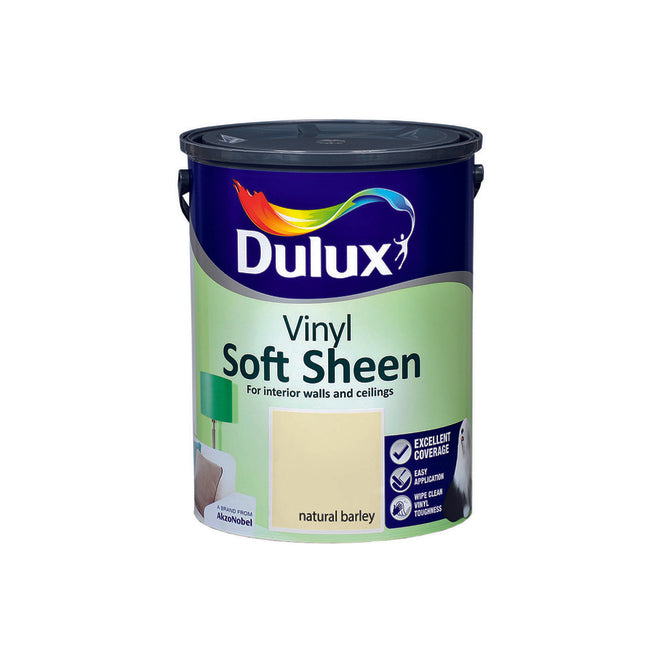 Dulux Vinyl Soft Sheen Natural Barley  5L
