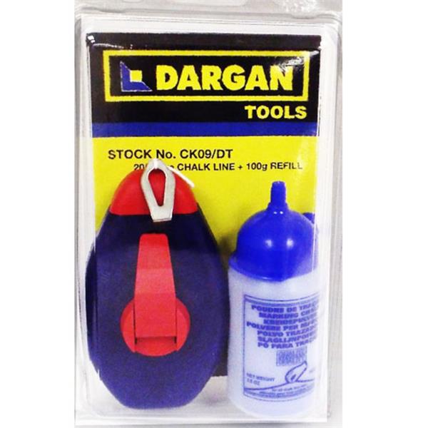 Dargan 20m Chalk Line & 100g Refill