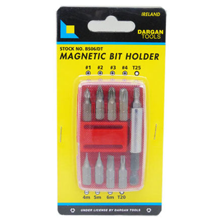 Dargan 9Pce Screwdriver Set & Holder