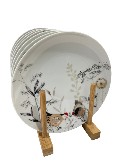P&K Country Hens Side Plate - 20.5cm - UNIT