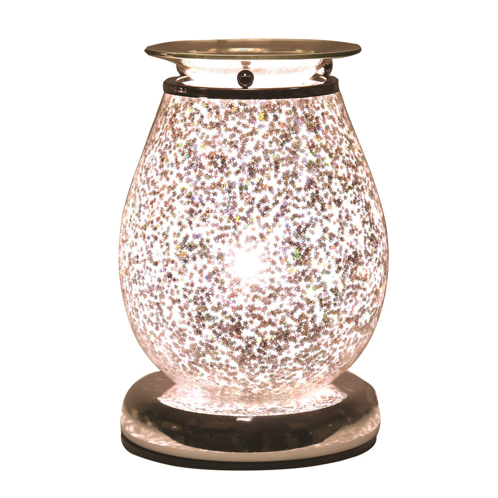 Electric Wax Melt Burner Touch - Glitter Star 16cm