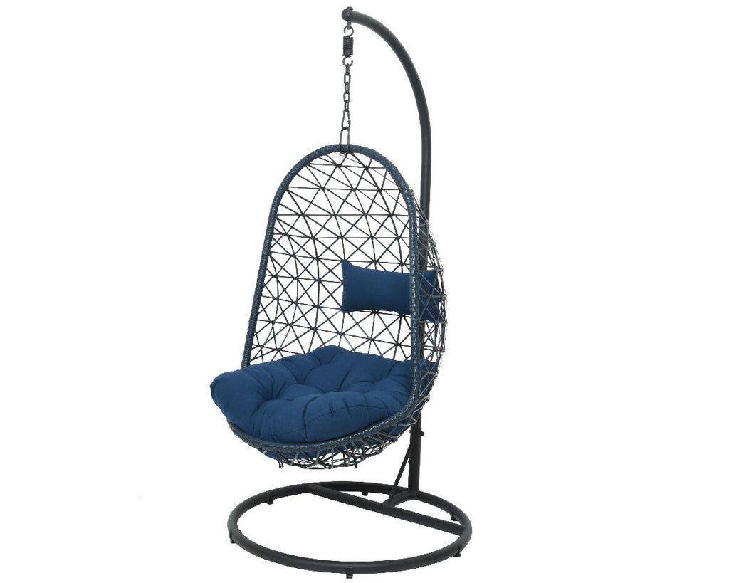 Egg Chair Blue